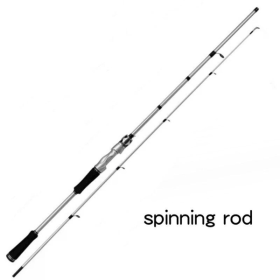 Fishing Rod Carbon Fiber Spinning/casting Rods Carp Poles 2 Sections 6 ft Fishing Rod Carbon Fiber Spinning/casting Rods Carp Poles 2 Sections 6 ft