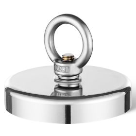 Fishing Magnet, 1000 LBS/454 Kg Pulling Force Super Strong Neodymium Fishing Magnet Fishing Magnet, 1000 LBS/454 Kg Pulling Force Super Strong Neodymium Fishing Magnet